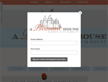 Tablet Screenshot of apleasanthouse.com